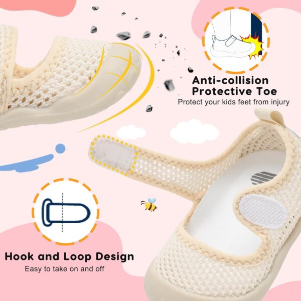 JOINFREE Girls Boys Summer Sandals Infant Shoes Lightiwehgt Barefoot Sneakers Toddlers Breathable Sandals Sneakers Water Shoes - Image 5