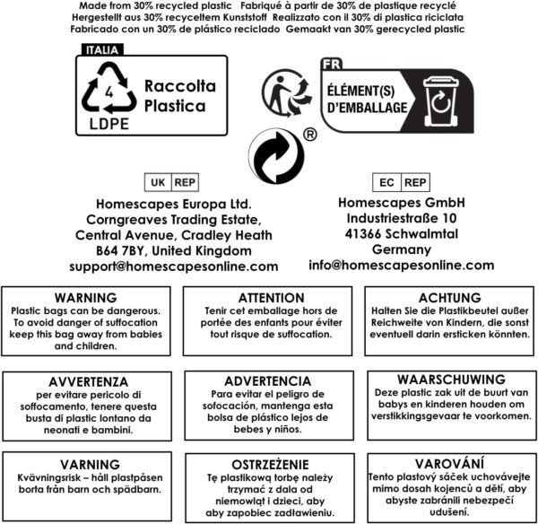 HOMESCAPES Cream Kid’s Pillowcases 60 x 40 cm 2 Pack 100% Organic Cotton sateen Soft Hypoallergenic Children’s Pillow Cases with Envelope Close Breathable Easy Care 400 TC 600 Thread Count Equiv - Image 6