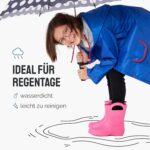 Ladeheid Children's EVA Wellington Boots Rain Shoes LA-CA-01 - Image 5