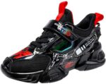 WZRUISEN Kids Girls Sports Boys' Basketball Running Shoes