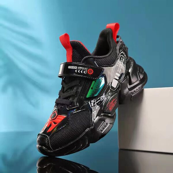 WZRUISEN Kids Girls Sports Boys' Basketball Running Shoes - Image 5