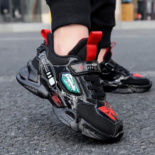 WZRUISEN Kids Girls Sports Boys' Basketball Running Shoes - Image 6