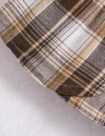 Qiraoxy Baby Girl Clothes Ruffle Ribbed Long Sleeve T-Shirt Top Plaid Skirt Fashion Set 2Pcs Toddler Kids Girl Fall Winter Outfits 1-6 Years - Image 8