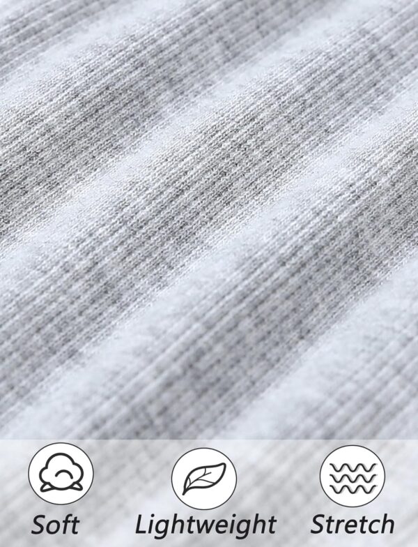 FEOYA Girls Ribbed Flared Leggings Cotton Ruffle Leggings Bell Bottoms Yoga Pants Casual High Waisted for Dance Workout - Image 3