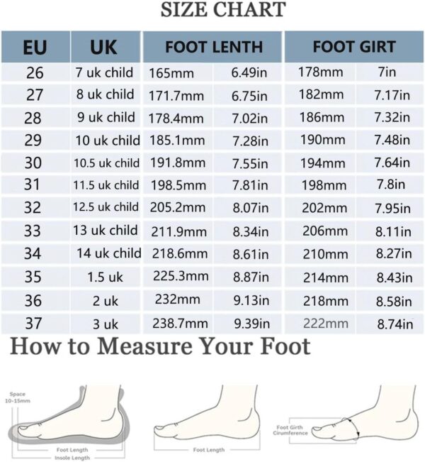 Kricely Boys Kids Trainers Boys Tennis Shoes Girls Running Walking Shoes School Gym Sports Trainers Breathable Lightweight Sneakers - Image 2