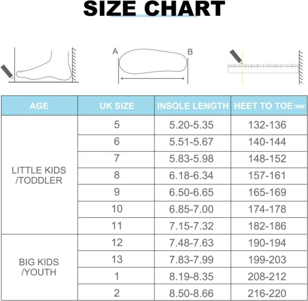 Unisex Kids Canvas Shoes Toddlers Sneakers Breathable Slip-on Trainers Pumps Plimsoles for Boy and Girls - Image 6