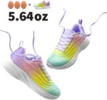 DREAM PAIRS Trainers for Boys Girls Lace-up Athletic Sneakers Durable Kids Running Shoes - Image 3