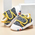 Infant Boys Girls Sneakers Sea Pattern Spring and Autumn Soft Bottom Non Slip Comfortable Design Outdoor Casual Shoes Boys Wide Fit Trainers Size 3 - Image 3