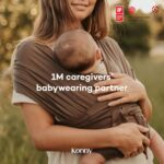 Konny Baby Carrier Luxury SoftBreeze Carrier Wrap, Easy to Wear Baby Wrap Carrier, Perfect Essentials Cloths for Newborn Babies up to 44 lbs, (Mocha, 5XL) - Image 5