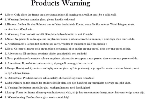 Multi Photo Frames 3-6x4'' Black Multi frames 4x6'', College frames 3-4x6'' Family Photo Frames, Multiple Photoes 4x6''Multi Picture frames for Tabletop and Wall Hanging. - Image 7