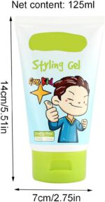 Zjhukfmc 125ml Boy Styling Gel, Styling Gel For Kids, Baby Hair Gel, Fruit Fragrance Baby Hair Gel, Hair Styles Setting Gel With Fast Acts, Non Greasy Styling Gel For Baby - Image 5
