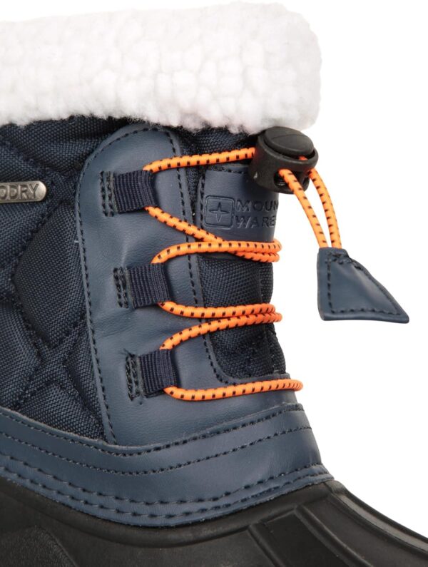 Mountain Warehouse Arctic Junior Adaptive Waterproof Snow Boots - IsoDry & Fleece Lined, Boys & Girls - For Winter Skiing & Sports - Image 8