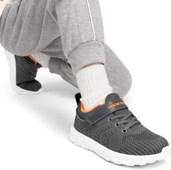 DREAM PAIRS Boys Girls Shoes Kids Tennis EZ-Ons GoGetters Running Athletic School Sneakers for Little/Big Kid - Image 6