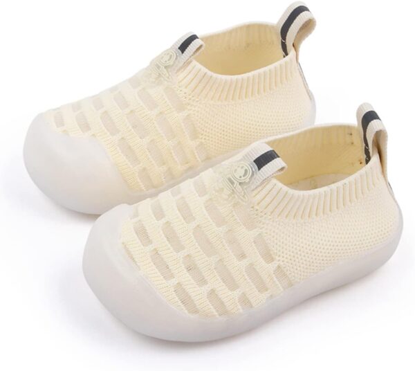 Children's shoes, girls' casual shoes, single shoes, mesh, breathable, first walking shoes, baby shoes, soft sole, non-slip toddler shoes, flat shoes, boys' loafers, pumps - Image 2