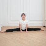 KAKU NANU Girls Flared Legging 2 Pcs,5-12 Years High Waisted Black Grey School Trousers Yoga Pants Sports Dance Joggers Leggings - Image 3