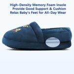 FUPPIA Boys Slippers Non-Slip Soft Comfy Memory Foam Slippers for Little/Big Kids Indoor Outdoor Children Slippers - Image 3