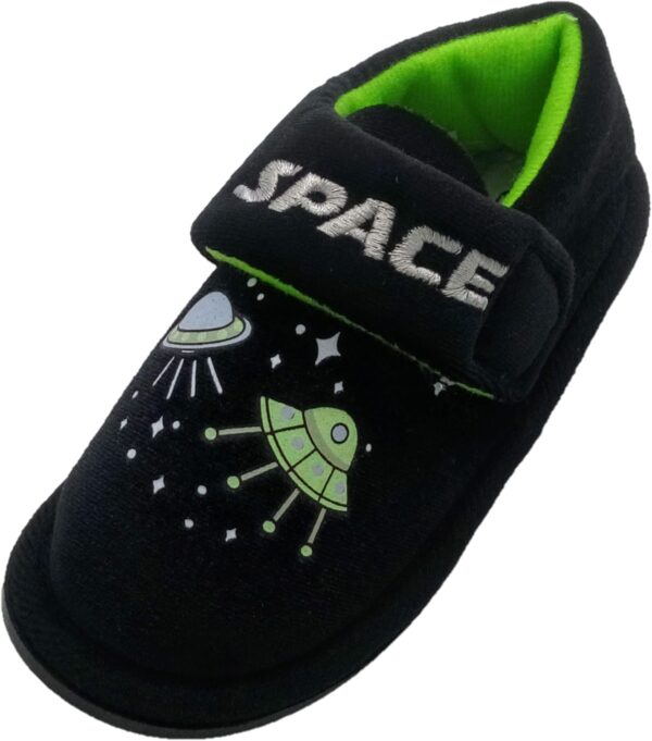 GladRags Boys Comfort House Slippers Slip On or Strap Closure Child Size Infant 4-2 Junior - Image 2