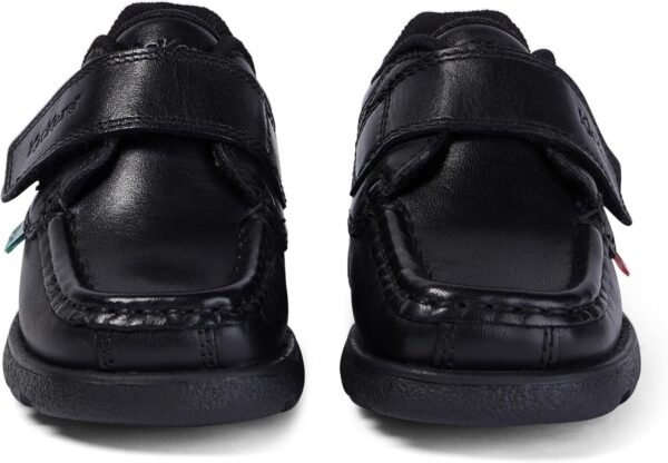 Kickers Boy's Fragma Single Strap Moc Toe Comfortable Leather Shoes - Image 3