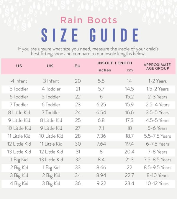 Hatley Unisex Kids Classic Wellington Rain Boots Classic Wellington Rain Boots - Image 6