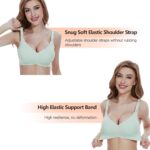 Dresime Nursing Bras for Breastfeeding,Wireless Ultra Comfort Maternity Bra Jelly Strip Support Pregnancy Bralette - Image 5