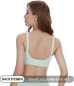 Dresime Nursing Bras for Breastfeeding,Wireless Ultra Comfort Maternity Bra Jelly Strip Support Pregnancy Bralette - Image 7