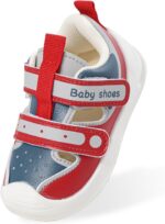 LACOFIA Baby Sandals Boys Girls First Walking Shoes Toddler Non Slip Summer Walkers