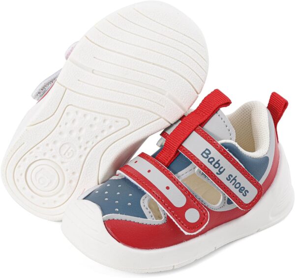 LACOFIA Baby Sandals Boys Girls First Walking Shoes Toddler Non Slip Summer Walkers - Image 4