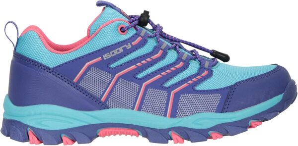 Mountain Warehouse Bolt Kids Active Waterproof Shoes - Rainproof IsoDry Sneakers with Mesh Upper, EVA Cushion, for Boys & Girls - Best for Autumn, Walking & Outdoors - Image 2
