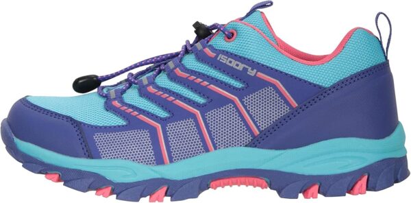 Mountain Warehouse Bolt Kids Active Waterproof Shoes - Rainproof IsoDry Sneakers with Mesh Upper, EVA Cushion, for Boys & Girls - Best for Autumn, Walking & Outdoors - Image 6