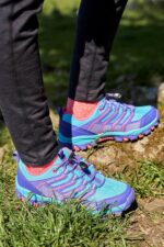 Mountain Warehouse Bolt Kids Active Waterproof Shoes - Rainproof IsoDry Sneakers with Mesh Upper, EVA Cushion, for Boys & Girls - Best for Autumn, Walking & Outdoors - Image 8