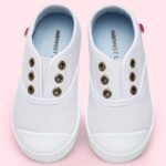 Unisex Kids Canvas Shoes Toddlers Sneakers Breathable Slip-on Trainers Pumps Plimsoles for Boy and Girls - Image 6