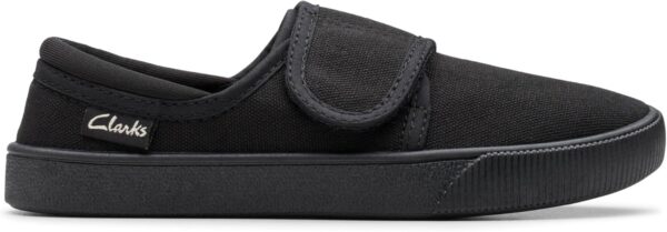 Clarks Girl's Hopper Go School Plimsolls - Image 2