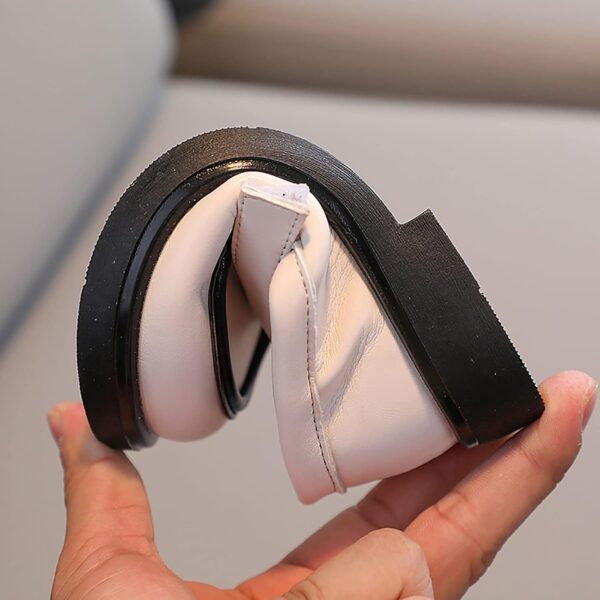 Toddler Rain Boots for Boys Toddler Boys Girls Dress Shoes PU Leather Wedding School Loafer Boys Dress Shoes Children Leather Shoes Rain Boots Toddler Size 8 - Image 7