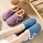 Cozozn Boys Girls Slippers Kids House Slippers Booties Indoor Shoes Easy Fasten Non Slip Sole - Image 2