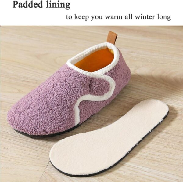 Cozozn Boys Girls Slippers Kids House Slippers Booties Indoor Shoes Easy Fasten Non Slip Sole - Image 6