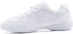Womens Cheerleading Shoes Girls Cheer Shoes White Cheerleading Sneaker School Yoga Gymnastics Training Shoes - Image 2