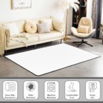 Kids Rug - 3D Optical Illusion Geometric Rectangle Rug, Childrens Rugs For Bedroom, Area Carpet For Kids Room, Nursery Or Playroom Carpets - Baby Bedroom Accessories For Boys & Girls 60 X 90 C -2F6R/U - Image 3