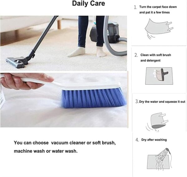 Kids Rug - 3D Optical Illusion Geometric Rectangle Rug, Childrens Rugs For Bedroom, Area Carpet For Kids Room, Nursery Or Playroom Carpets - Baby Bedroom Accessories For Boys & Girls 60 X 90 C -2F6R/U - Image 6