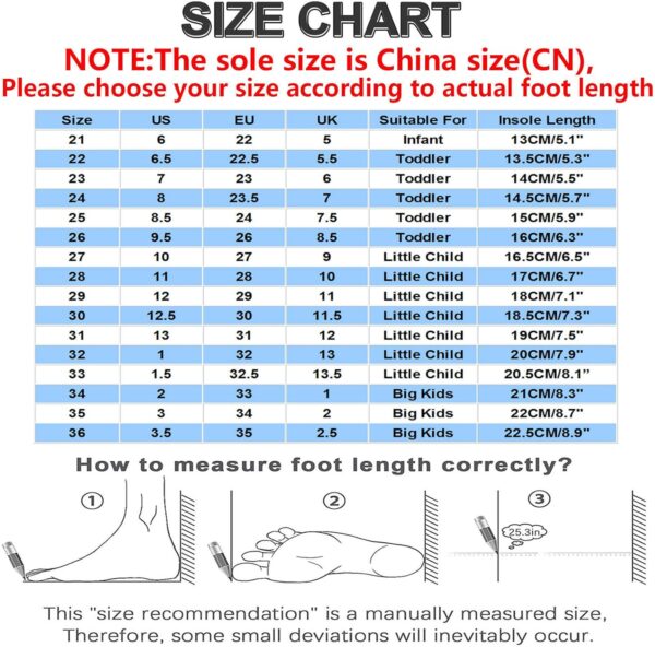 Baby Boy Trainers Toddler Girls Soft Slip On Loafers Dress Flat Shoes Boat Shoes Casual Shoes Trainers 34 Boys, red, 3.5 UK - Image 6