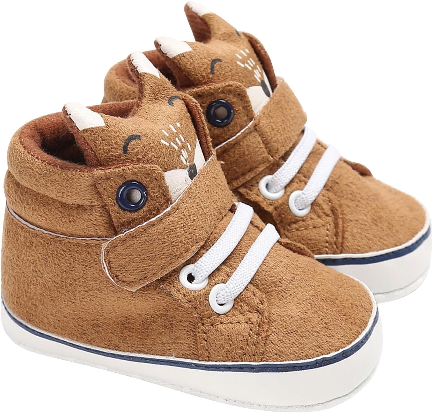 1743230176_717EkL0Tl4L._AC_SL1500_.jpg Generisch Girls Baby Shoes Warm Cotton Boots Non Slip Breathable Fashion Boots Sneakers Size 5 - Image 1