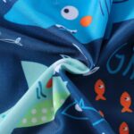 MoccyBabeLee Baby Swimsuit Boy Swimming Suit Newborn Swimwear One Piece Rash Guard Zipper Short Sleeve Beach Bathing Suits - Image 6