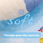 Round Area Rugs Fluffy Carpets Nursery Area Rug Crawling Play Mat for Children Toddlers Bedroom Shaggy Decor for Teenage Rug for Bedroom Living Room Anti-Skid Cartoon Lion (Brown, 120cm) - Image 6