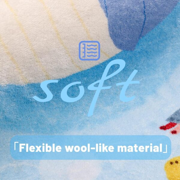 Round Area Rugs Fluffy Carpets Nursery Area Rug Crawling Play Mat for Children Toddlers Bedroom Shaggy Decor for Teenage Rug for Bedroom Living Room Anti-Skid Cartoon Lion (Brown, 120cm) - Image 6