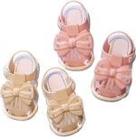 Toddler Baby Girl Shoes Breathable Shoe Dew Toe Shoe Bag Head Sandals Girl Sandals Baby Soft Shoe Sandals For 0 To 3 Years Sandals for Toddler Girls Size 4 - Image 3