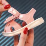 Toddler Baby Girl Shoes Breathable Shoe Dew Toe Shoe Bag Head Sandals Girl Sandals Baby Soft Shoe Sandals For 0 To 3 Years Sandals for Toddler Girls Size 4 - Image 4