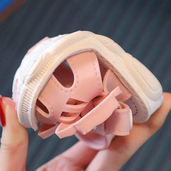 Toddler Baby Girl Shoes Breathable Shoe Dew Toe Shoe Bag Head Sandals Girl Sandals Baby Soft Shoe Sandals For 0 To 3 Years Sandals for Toddler Girls Size 4 - Image 5