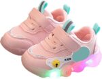 Children Shoes Light Up Shoes LED Light Up Sports Shoes Casual Shoes Breathable Baby Children Shoes Size 8 Girls Trainers