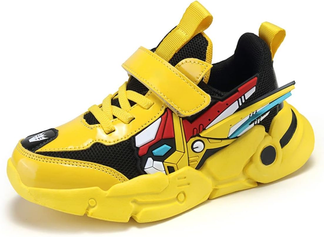 1743293405_61v40laSvlL._AC_SL1200_.jpg Fashion Youth Shoes Fashionable Children's Shoes Boys and Girls Sneakers Casual Sports Shoes Mecha Boys Shoes 28-39 - Image 1