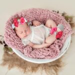 Uposao Baby Girl Shoes with Headband Gift Soft Sole Non-Slip Sneakers Princess Shoes for Birthday Baptism Ceremony Kids Girls 0-6 Months - Image 7