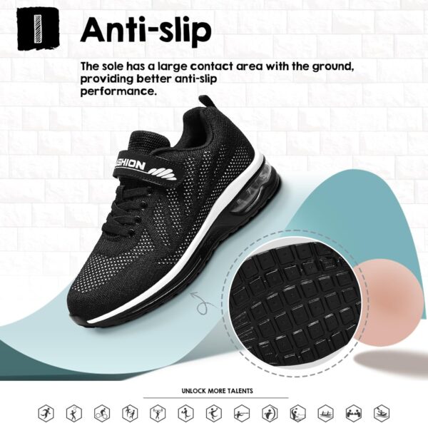 Boys Trainers Kids Running Walking Shoes Sport Shoes Breathable Athletic Sneakers - Image 5